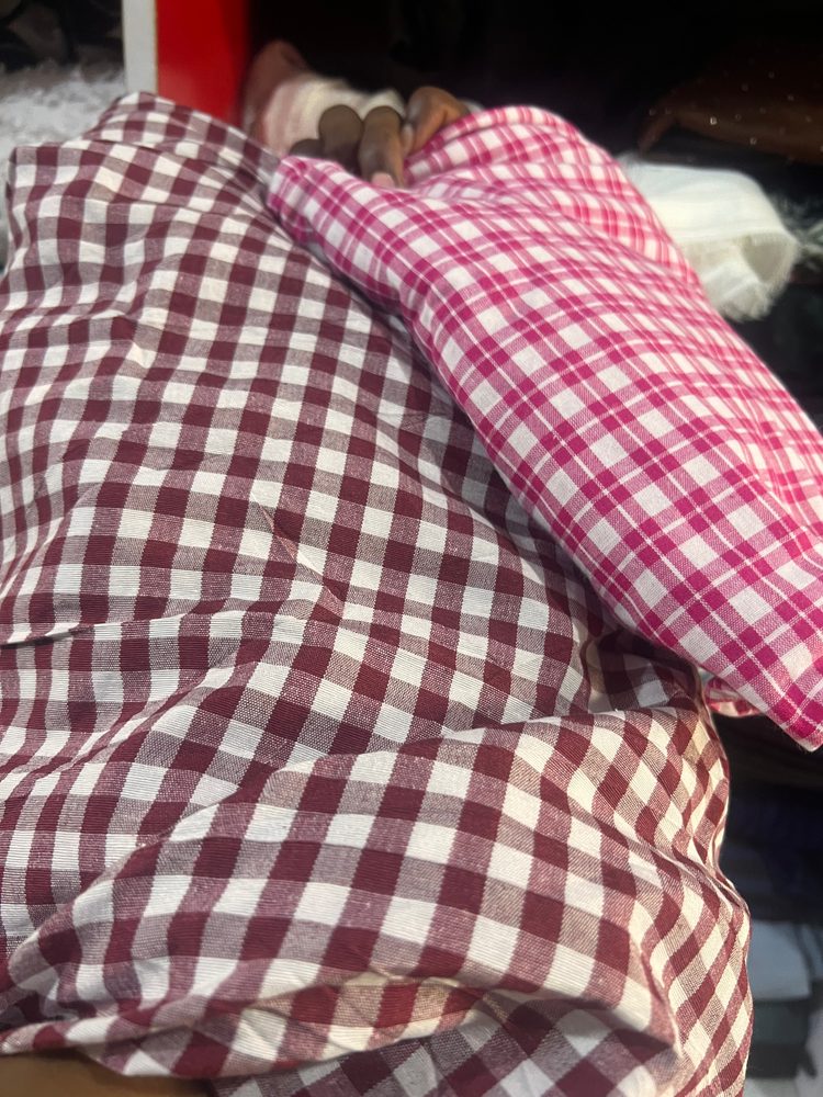 Checkers Cotton Fabric