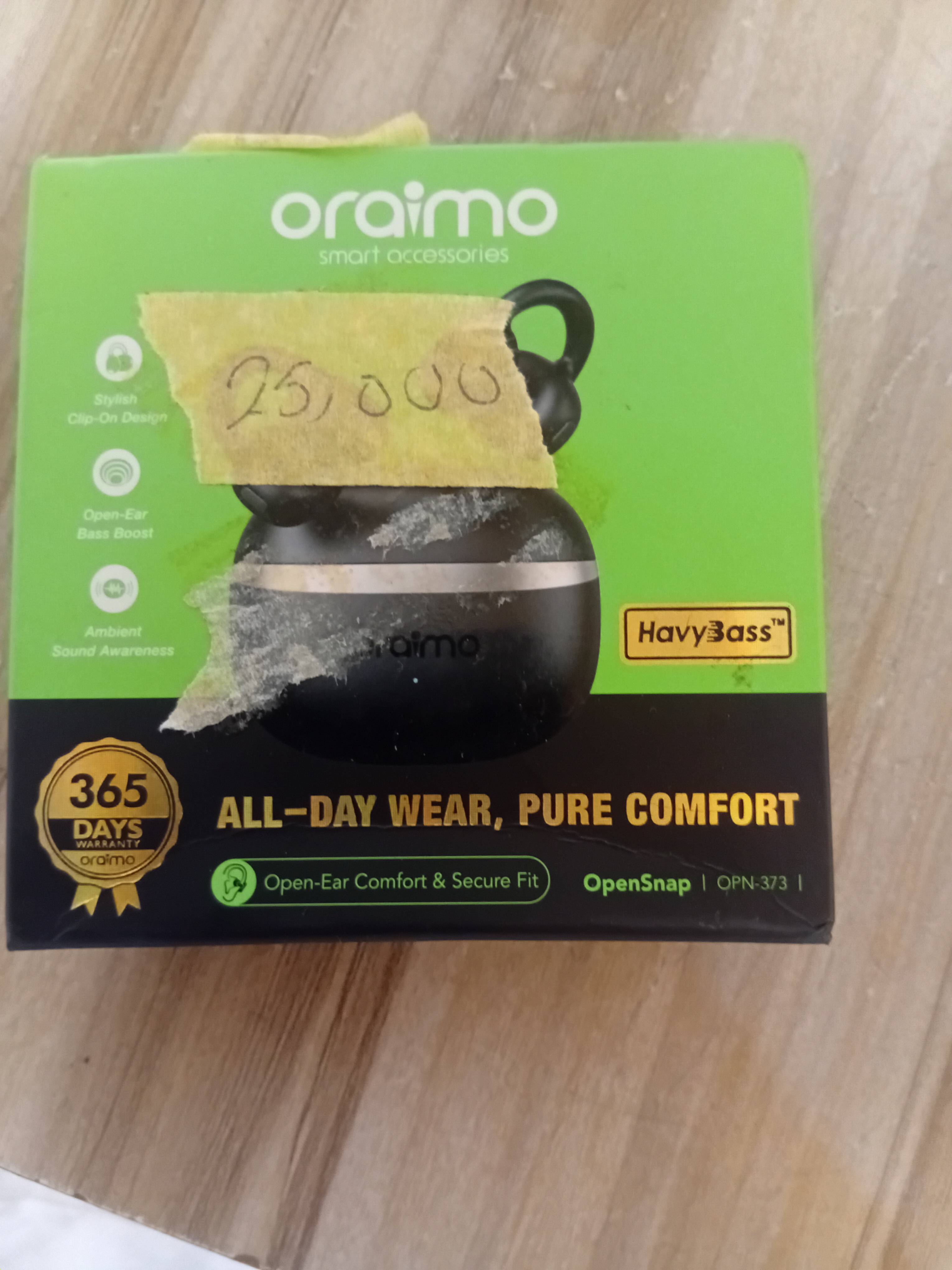 Oraimo OpenSnap Earbuds