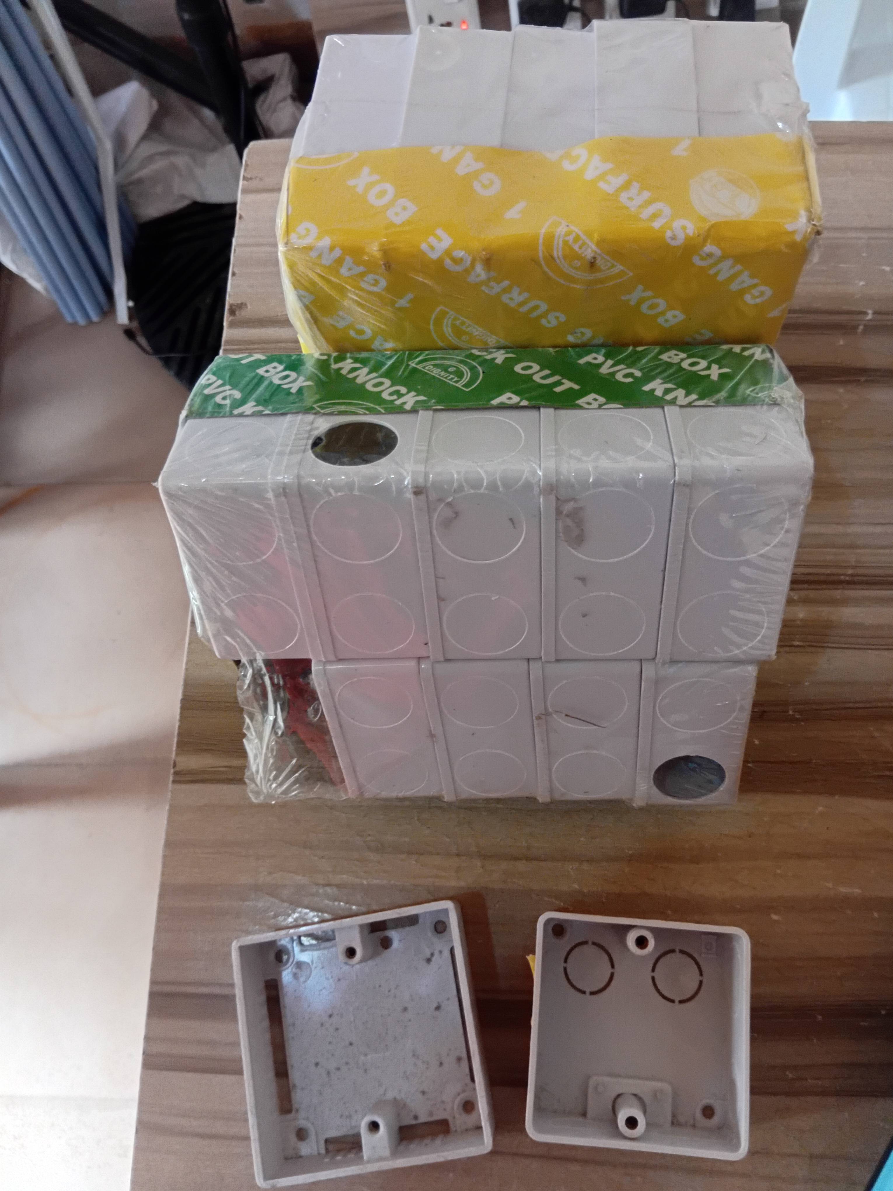 Pattrex PVC Surface Box Single Gang