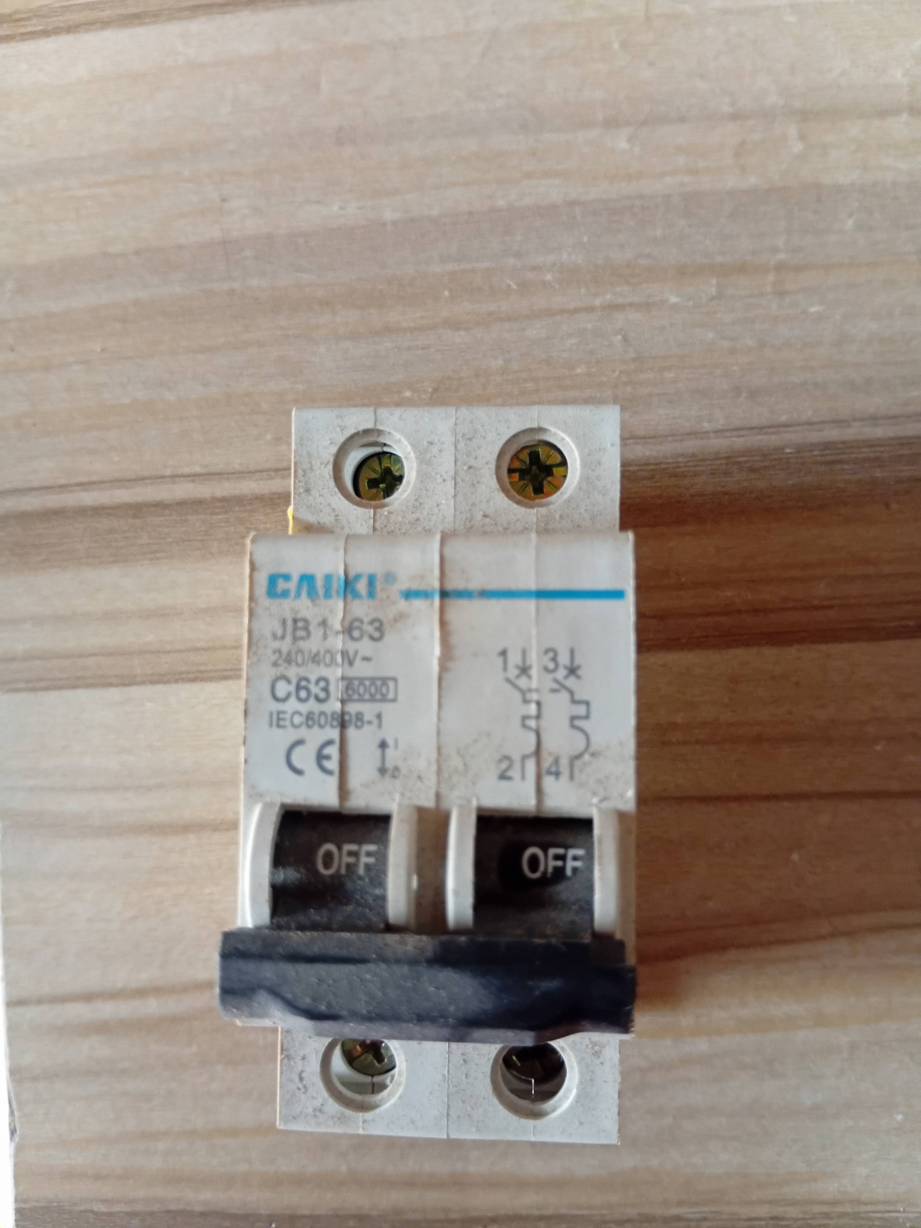 Caiki Circuit Breaker JB1-63 C63