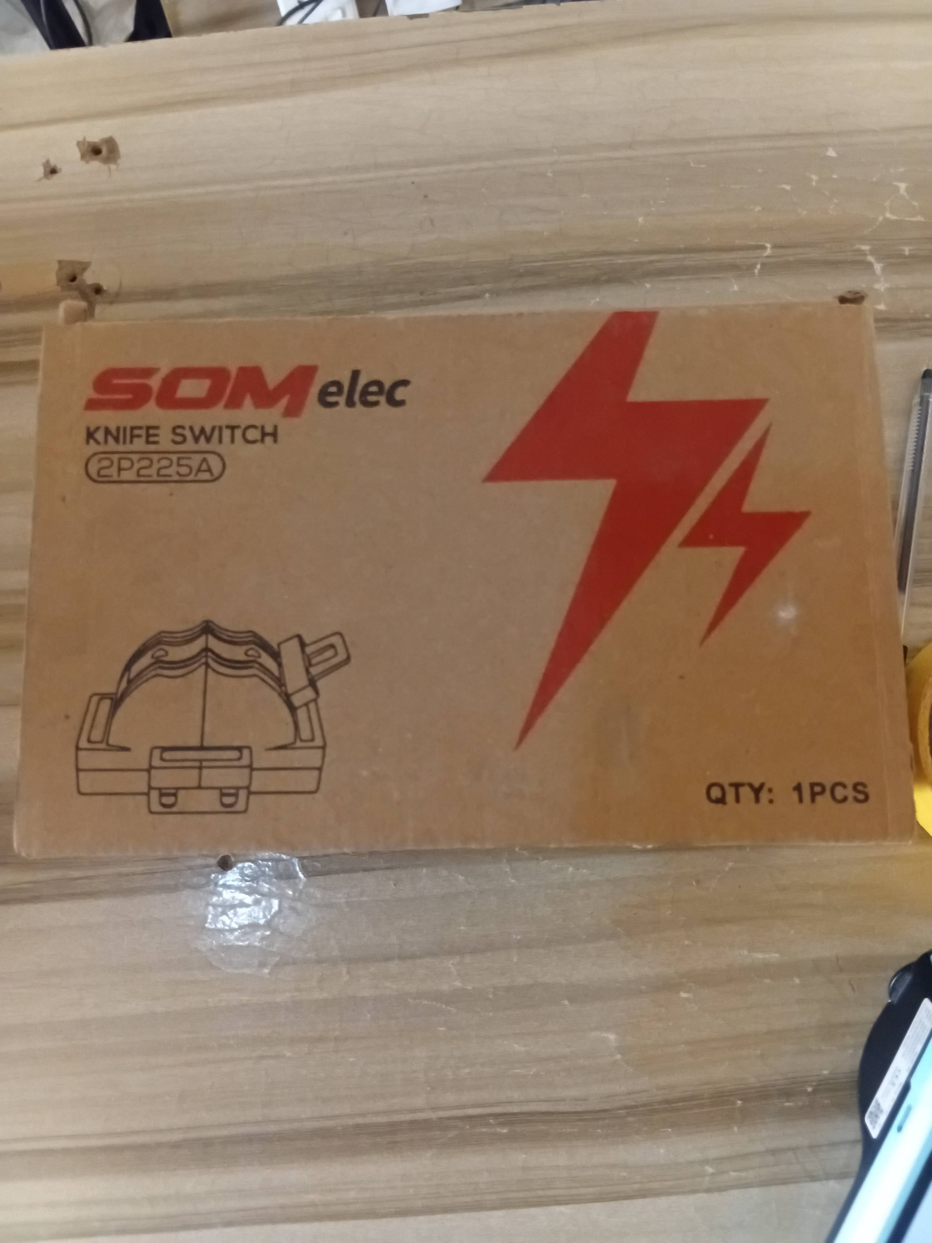 SOMelec Knife Switch 2P225A