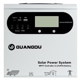 Guangdu GD-ST600W-H All-in-One Solar Energy Storage System 600W 640Wh